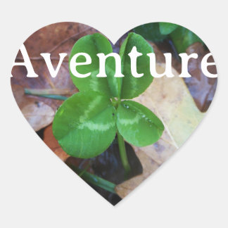 Cœur Sticker porte-bonheur
