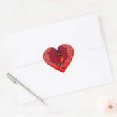 Cœur Sticker pour les femmes d'Afrique (Enveloppe)