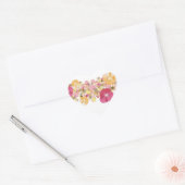 Cœur Sticker pour les pavots (Enveloppe)