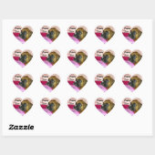 Cœur Sticker Puppy Loxer Dexter (Feuille)