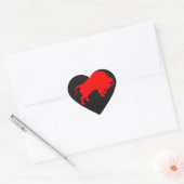 Cœur Sticker Red Bull Heart (Enveloppe)