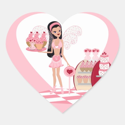 Cœur Sticker Shoppe de la Saint Valentin de Faery (Devant)