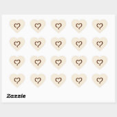 Cœur Sticker Soft Heart Good Morning (Feuille)