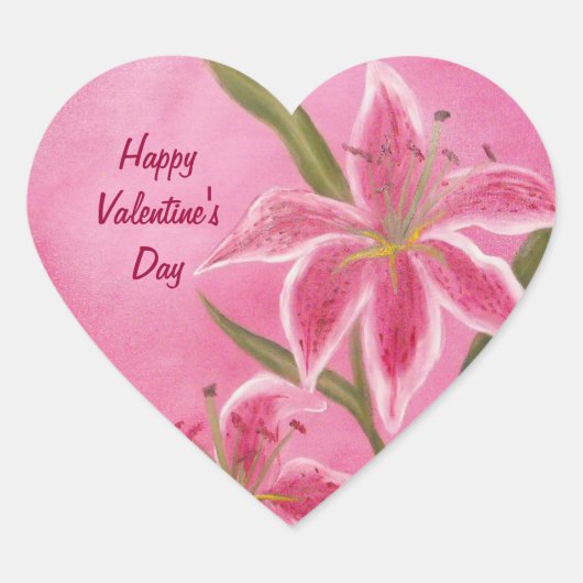 Cœur Sticker Stargazer Valentine (Devant)