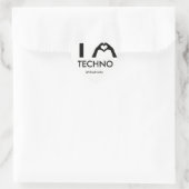 Cœur Sticker Techno COEUR (Sac)