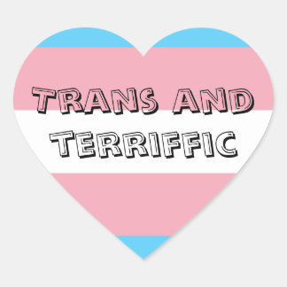 Cœur Sticker Trans et Terriffic