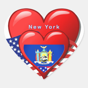 Cœur Sticker Travel New York Love