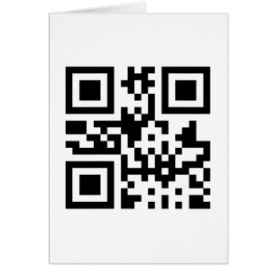 Coeur ♥ Symbole — Carte de voeux QR Code