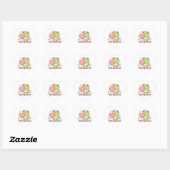 Cœur Take My Heart Frog Sticker Cute Frog Giving Heart  (Feuille)