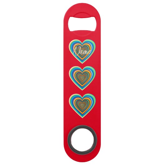 Coeur valentin multicolore Thunder_Cove (Devant)
