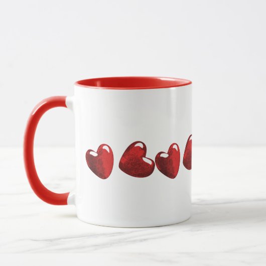 Coeur Valentines Mug (Gauche)