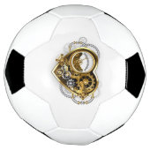 Coeur vapeur avec un manomètre (Tourné)