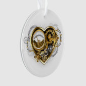 Coeur vapeur avec un manomètre (devant)