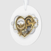 Coeur vapeur avec un manomètre (devant)