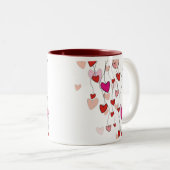 Coeur Vine Mug (Devant droit)