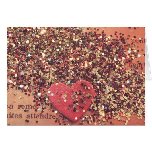 Coeur vintage (Devant horizontal)