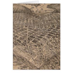 Coeur vintage Map (1905) de Seattle