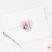 Cœur Vous avez Happy Mail Heart Sticker (Enveloppe)
