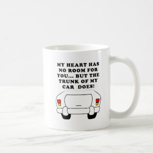 Coeur Vs Trunk Mug Drôle