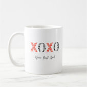 Coeur XOXO Valentine's Day Mug (Gauche)
