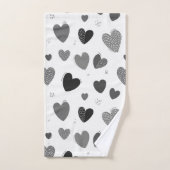 Coeurs 1 (Serviette à main)