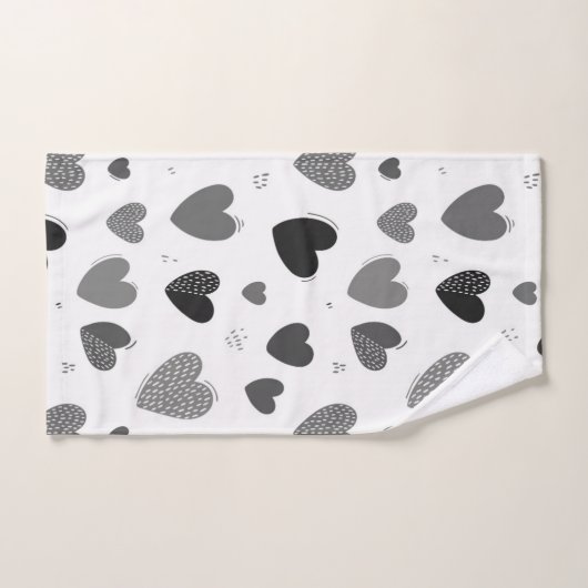 Coeurs 1 (Serviette à main)