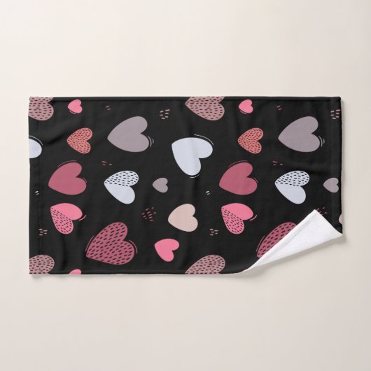 Coeurs 2 (Serviette à main)