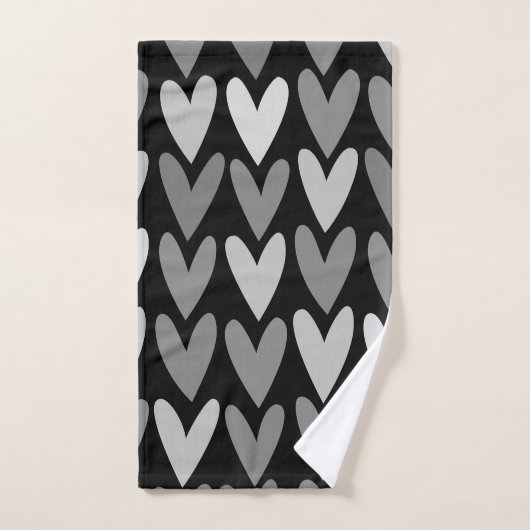 Coeurs 4 (Serviette à main)