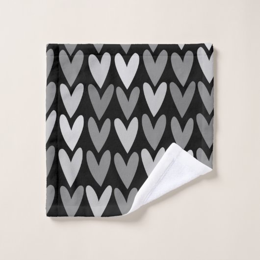 Coeurs 4 (Gant de toilette)