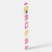 Coeurs à écriture rose et or (Côté gauche)