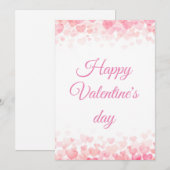 Cœurs à gogo : Joyeuse carte de la Saint-Valentin (Devant / Derrière)