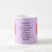 Cœurs. Amour. Mug (Centre)