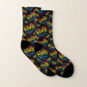 Coeurs arc-en-ciel (Paire)