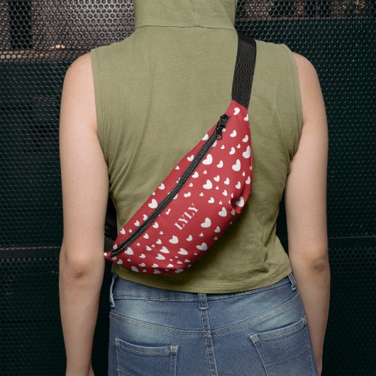 Coeurs blancs sur la Saint-Valentin Arrière - plan