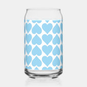 Coeurs Bleus Motif, Romantique, Amour (Recto)