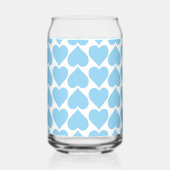 Coeurs Bleus Motif, Romantique, Amour (Verso)