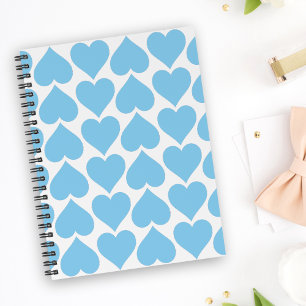 Coeurs Bleus Motif, Romantique, Amour