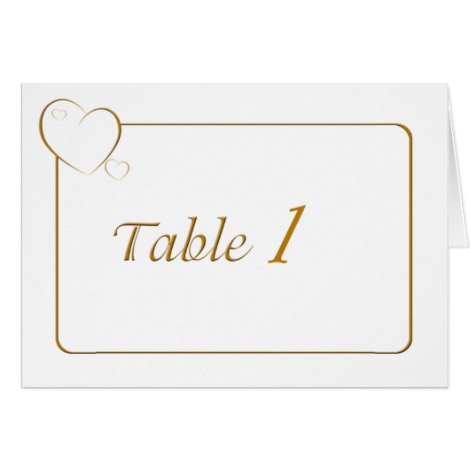 Coeurs bordés Topaz (Devant horizontal)