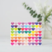 Coeurs Briefkaart (Staand voorkant)