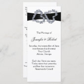 Coeurs brillants : Programme du ruban noir et du d (Devant / Derrière)