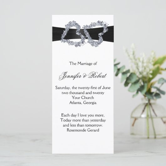 Coeurs brillants : Programme du ruban noir et du d (Debout devant)