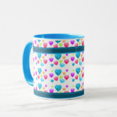 COEURS CAFÉ MUG (Devant gauche)