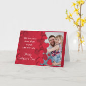 Coeurs Cartes photos de Valentine 1 (Fleur jaune)