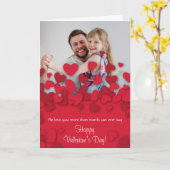 Coeurs Cartes photos de Valentine 2 (Fleur jaune)