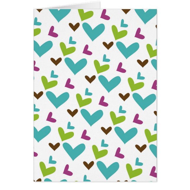 Coeurs colorés (Devant)