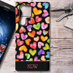 Coeurs colorés<br><div class="desc">Présentant ce boîtier de téléphone portable Samsung personnalisé, orné d'un délicieux ensemble de coeurs colorés, ajoutant une touche de vibrations et de joie à votre vie quotidienne!</div>