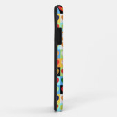 Coeurs colorés, coque iphone (Dos/Droite)