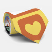 Coeurs colorés - Cravate (Roulé)