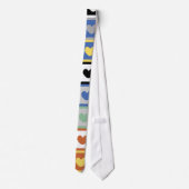 Coeurs colorés - Cravate (Dos)