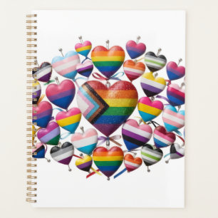 Cœurs Colorés, Planificateur Quotidien